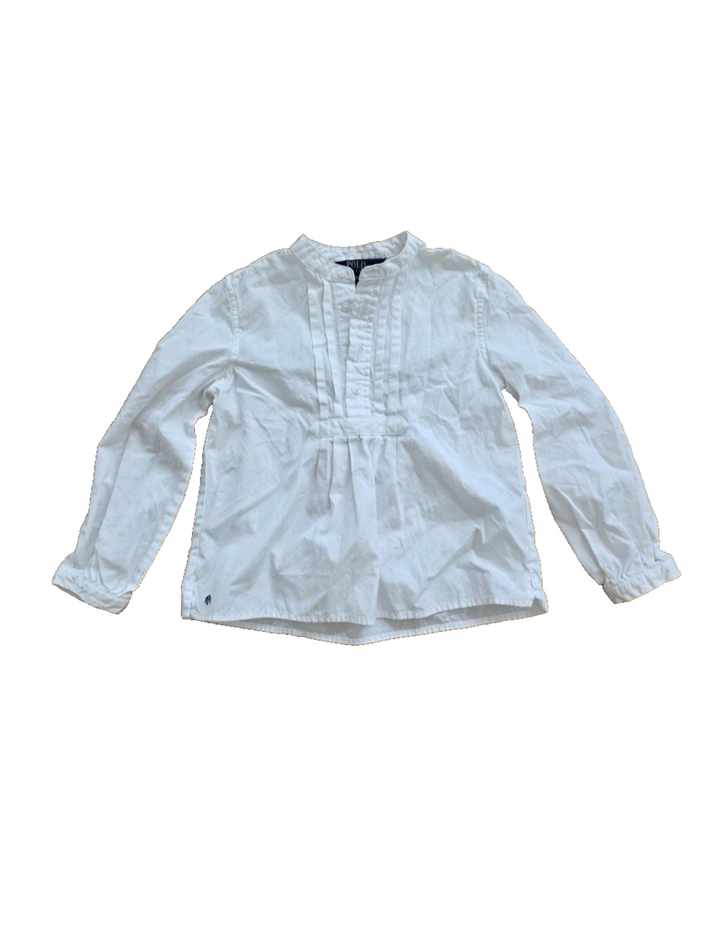 Polo Ralph Lauren Kids Girl Top Shirt cotton White Size 5 Years A001045